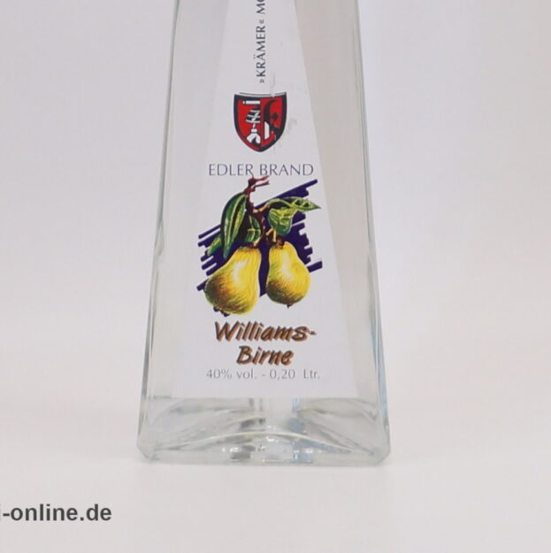 Williams-Birne | Brennerei Krämer Mönchberg Birnen Obstbrand 0,20L - 40% vol.