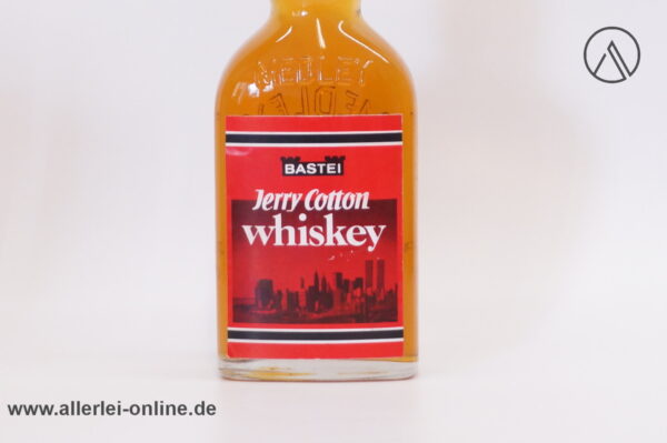 MEDLEY USA Kentucky Bourbon Whiskey | JERRY COTTON Whiskey 0,35L Flasche | Abfüllung für den BASTEI-Verlag in den 60-70er Jahren