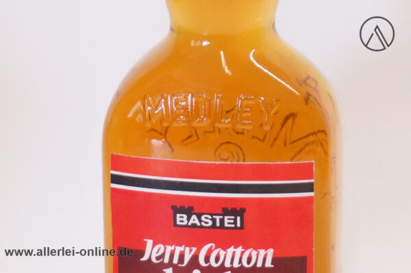 Vintage MEDLEY Kentucky Whiskey | JERRY COTTON Whiskey 0,35L Flasche | Abfüllung für den BASTEI-Verlag
