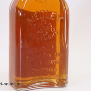 MEDLEY USA Kentucky Whiskey | JERRY COTTON Whiskey 0,35L Flasche | Abfüllung für den BASTEI-Verlag