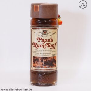Vintage Papas Rum-Topf | Gartenfrüchte in Jamaika-Rum | L.W.C.Michelsen Hamburg - 500g