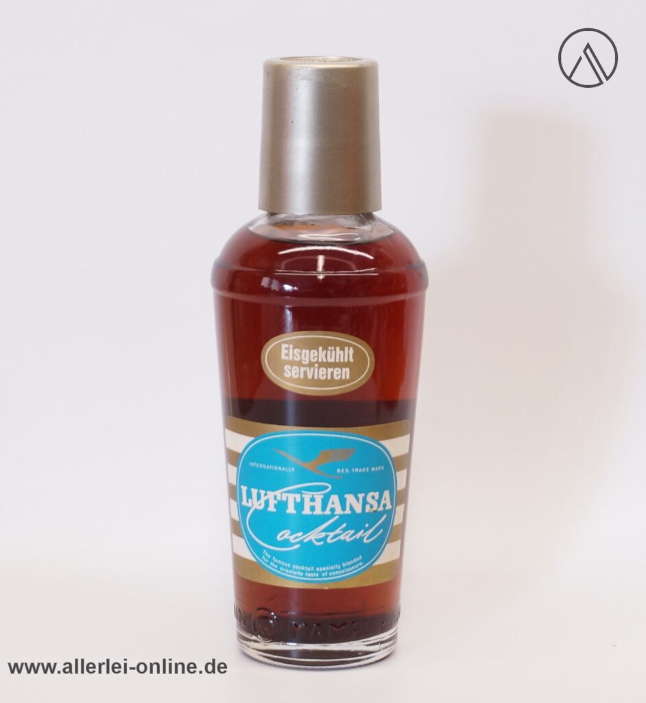 LUFTHANSA Cocktail | MAMPE Berlin | Vintage 60er Jahre Flasche | 30% vol.