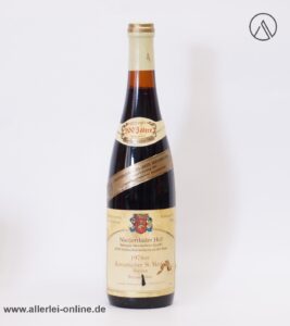 Niederthäler Hof | 1976 er Kreuznacher St. Martin Riesling - Beerenauslese - 0,75 Liter Flasche