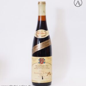 Niederthäler Hof | 1976 er Kreuznacher St. Martin Riesling - Beerenauslese - 0,75 Liter Flasche