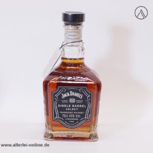 Jack Daniels Tennessee Whiskey | Jack Daniels Single Barrel Select | 45% Vol. - 70cl. Flasche