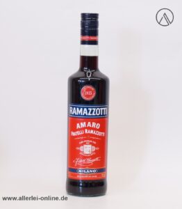 Ramazzotti Amaro | Italienischer Kräuterlikör | 0,7L. - 30% vol