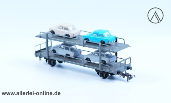 Vintage PIKO H0 | Dahmer Autotransport Güterwagen