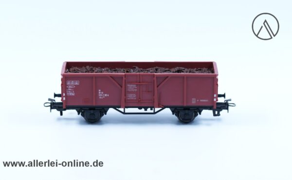 Märklin H0 | 4431 Offener Güterwagen 510 2 381-9 mit Beladung | Güterwagen El-u 061 der DB
