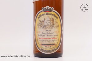 Ingelheimer Schloss Westerhaus | 1983 Gewürztraminer Spätlese - 0,75 Liter Weinflasche