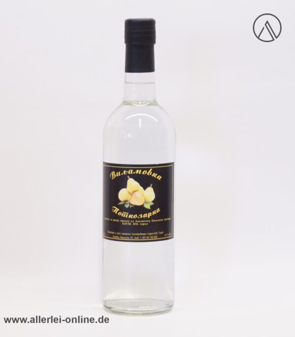 Busamobka - Buramobka Viljamovka | Birnen-Obstbrand 0,7L - 41% vol