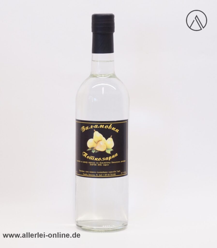 Busamobka - Buramobka Viljamovka | Birnen-Obstbrand 0,7L - 41% vol