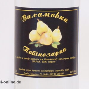 Busamobka Viljamovka | Birnen-Obstbrand 0,7L - 41% vol