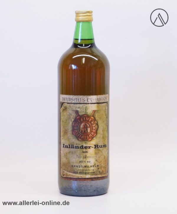 Inländer-Rum kstl. Jamaica | Ernst Wilhelm Königswinter Spirituosen 40% vol. - 1,0 Liter Flasche