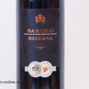 Barolo Riserva 2011 DOCG Italien Rotwein - 0,75 Liter Flasche