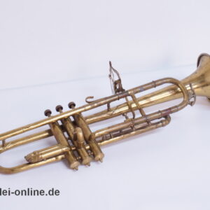 Alte Trompete | BUDD NY mit Instrumentenkoffer