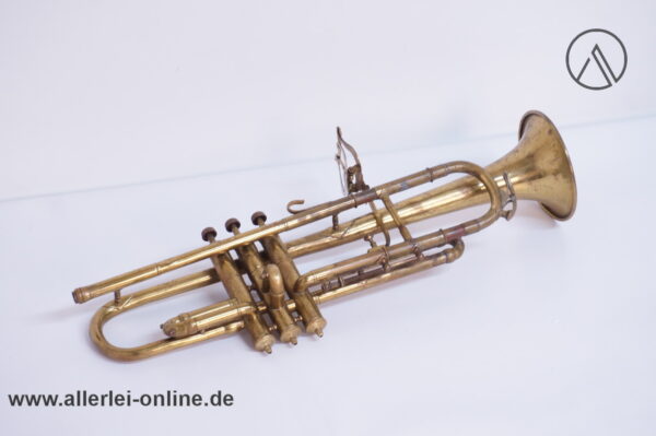 Alte Trompete | BUDD NY mit Instrumentenkoffer