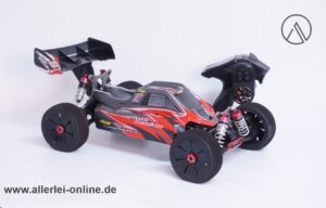 CARSON 1:8 RC | Virus 4.0 Brushless Offroad Buggy - 4WD mit 2,4 Ghz Reflex Wheel PRO3 Steuerung