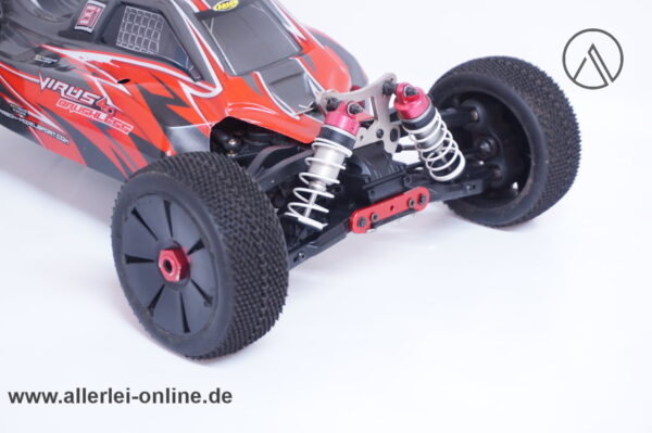 CARSON 1:8 RC | Virus 4.0 Brushless - 4WD mit 2,4 Ghz Reflex Wheel PRO3 Steuerung