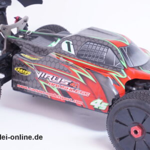 CARSON RC | Virus 4.1 Brushless - 4WD mit 2,4 Ghz Reflex Wheel PRO3 Fernsteuerung