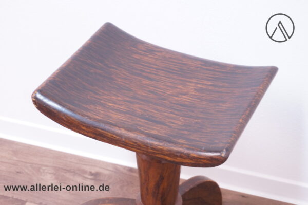 Alter Klavierstuhl Klavierhocker - Spindel Drehstuhl