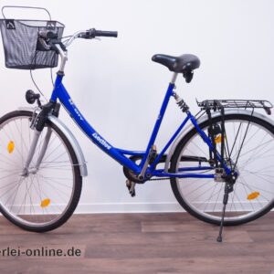Gebrauchtes ACTIVE City 28 Zoll Damenfahrrad | Damen Fahrrad ,blau | 7-Gang Nabenschaltung