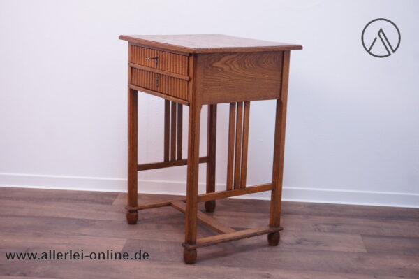 Tisch | Nähtisch mit Sortierfächern Vintage Möbel