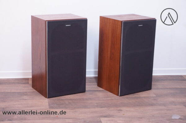 Sony SS-5050 | Carbocon HiFi Lautsprecher | 3-Wege Boxen | Vintage Standlautsprecher