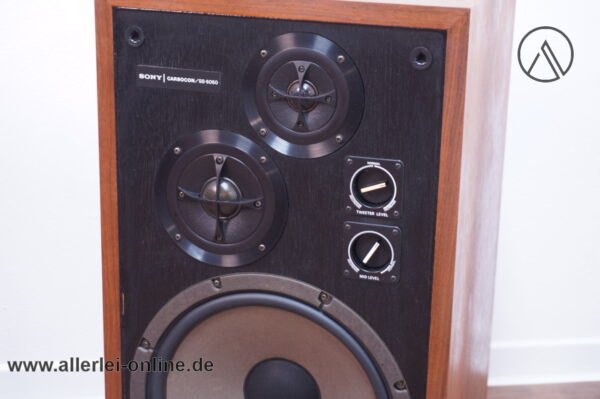 Sony SS-5050 | Carbocon HiFi Klassiker Lautsprecher | 3-Wege Boxen
