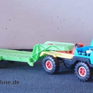 Vintage FALK Toys France | Lastwagen mit Auflieger | Sandkasten LKW
