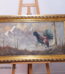 Ölgemälde | Auerhahn | Öl auf Leinwand - Büchner Signiert ,gerahmt 71 x 120 cm