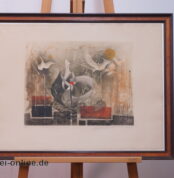 Renée Lubarow - Renee Lubarow (1923-2017) | Radierung 88/99 | Signiert ,gerahmt 85 x 66 cm