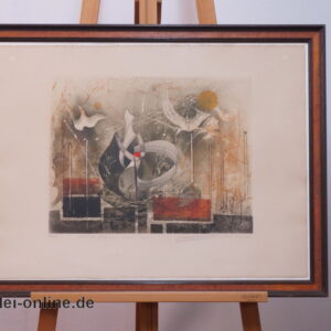 Renée Lubarow - Renee Lubarow (1923-2017) | Radierung 88/99 | Signiert ,gerahmt 85 x 66 cm