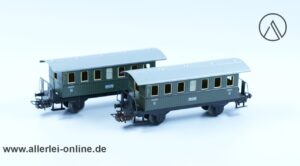 Märklin H0 | 2 Stück Märklin 4051 Stg | Blech Personenwagen 2.Klasse