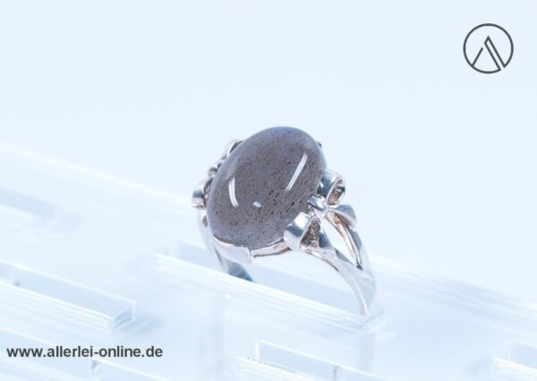 Labradorit Edelstein Ring | 925 Sterling Silber | Silberschmuck