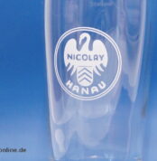 NICOLAY Hanau Brauereiglas | Nicolay Export Bierglas | 0,25l