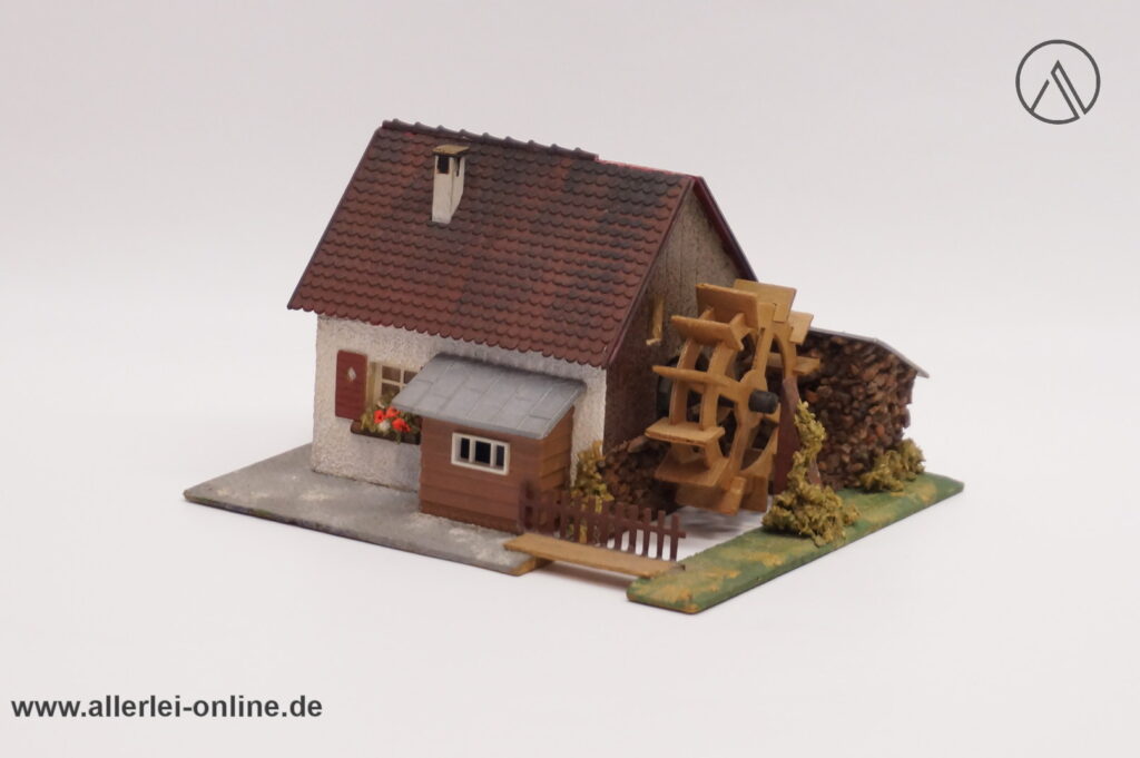 FALLER Modell 231 | Wassermühle mit Motorantrieb | Holz H0 Fertigmodell - Gemischtbauweise