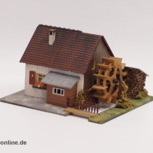 FALLER Modell 231 | Wassermühle mit Motorantrieb | Holz H0 Fertigmodell - Gemischtbauweise