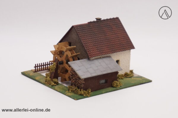 FALLER Modell 231 | Wassermühle mit Motorantrieb | Holz H0 Fertigmodell 