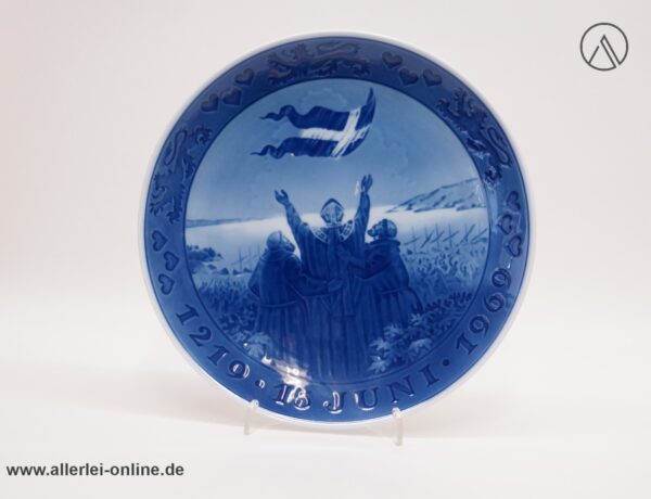 Royal Copenhagen Denmark Porzellan Wandteller | 1219 - 15 Juni 1969 | 750 Jahre Gedenkteller