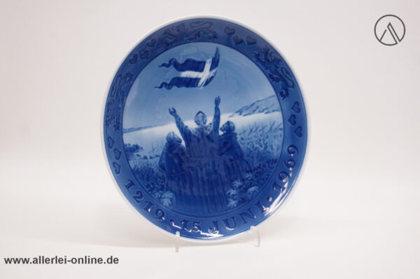Royal Copenhagen Porzellan Wandteller | 1219 - 15 Juni 1969 | 750 Jahre Gedenkteller