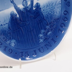Alter Royal Copenhagen Denmark Porzellan Wandteller | 1219 - 15 Juni 1969 | 750 Jahre Gedenkteller