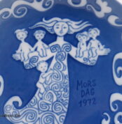 Royal Copenhagen Porzellan Teller | Wandteller | Muttertag - Mors Dag 1972 Mothers Day
