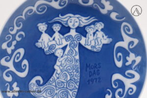 Royal Copenhagen Porzellan Teller | Wandteller | Muttertag - Mors Dag 1972 Mothers Day