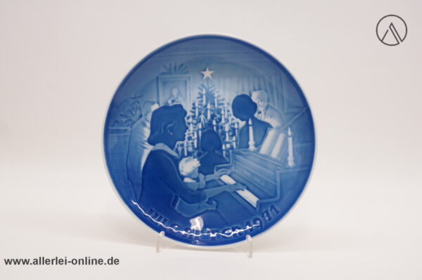 Royal Copenhagen Porzellan Weihnachtsteller | Wandteller | Weihnachten 1971