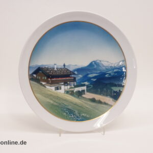 Rosenthal Selb Porzellan Teller | Wandteller | Haus Wachenfeld Obersalzberg