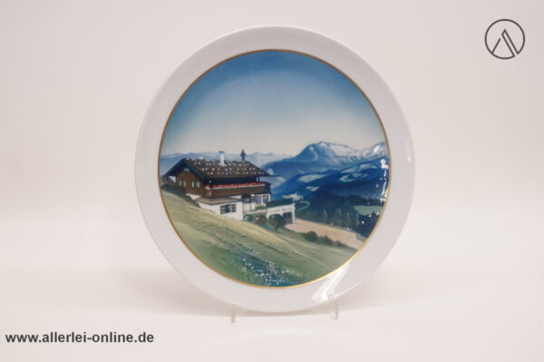 Rosenthal Selb Porzellan Teller | Wandteller | Haus Wachenfeld Obersalzberg