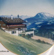Rosenthal Selb Porzellan Teller | Wandteller | Haus Wachenfeld Obersalzberg Hitlers Berghof