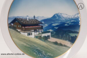 Rosenthal Selb Porzellan Teller | Wandteller | Haus Wachenfeld Obersalzberg Hitlers Berghof