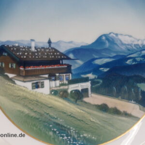 Rosenthal Selb Porzellan Teller | Wandteller | Haus Wachenfeld Obersalzberg Hitlers Berghof