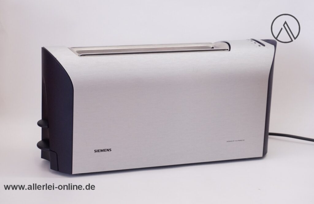 Siemens Porsche Design TT91100 Toaster | Edelstahl Langschlitz-Toaster | 900W - 6 Röststufen - LED Anzeige